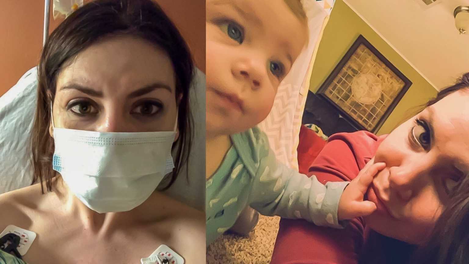 ‘It started with what I thought were seasonal allergies. 2 days later