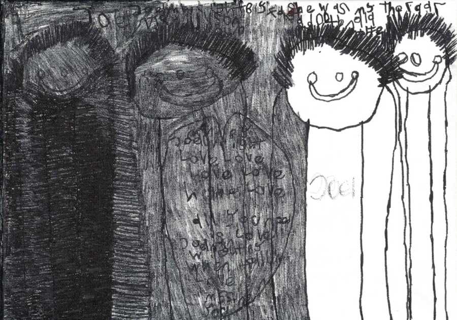 Artwork from young man with Down syndrome