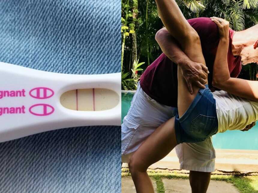Unexpected positive pregnancy test